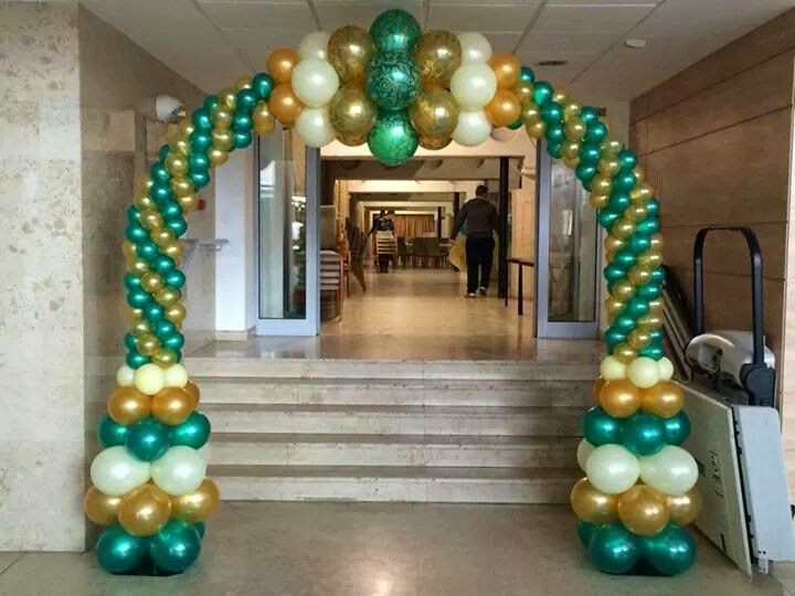 Arch hijau emas