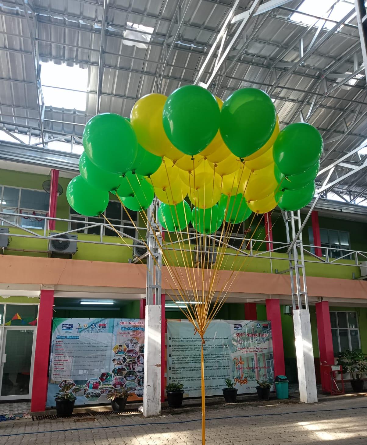 Balon Pelepasan Gas Helium
